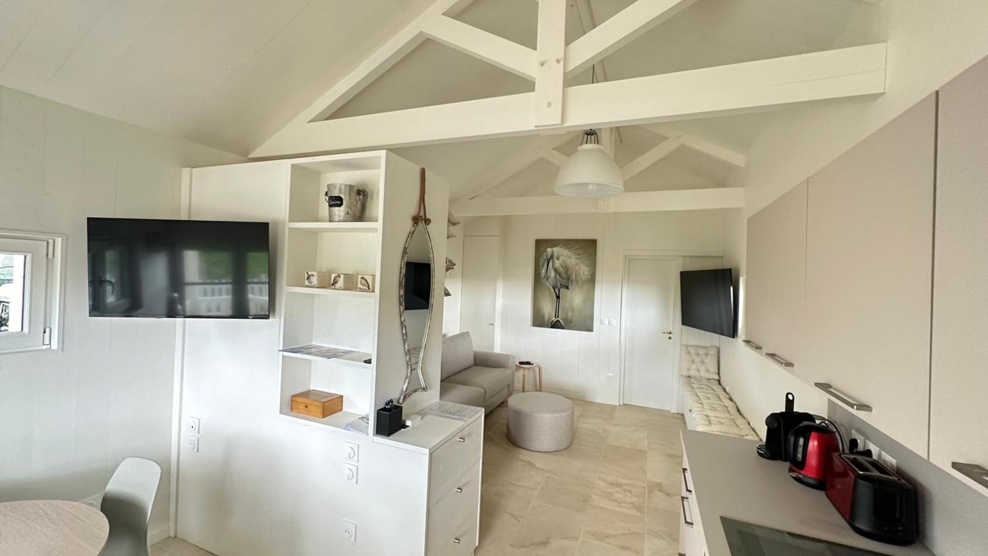 Maison Sur La Plage Avec Vue Mer Panoramique Le Martray Luaran gambar