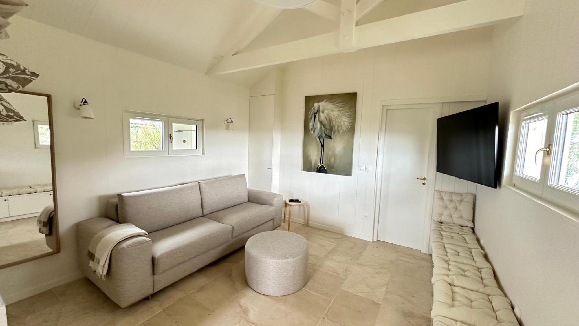 Maison Sur La Plage Avec Vue Mer Panoramique Le Martray Luaran gambar
